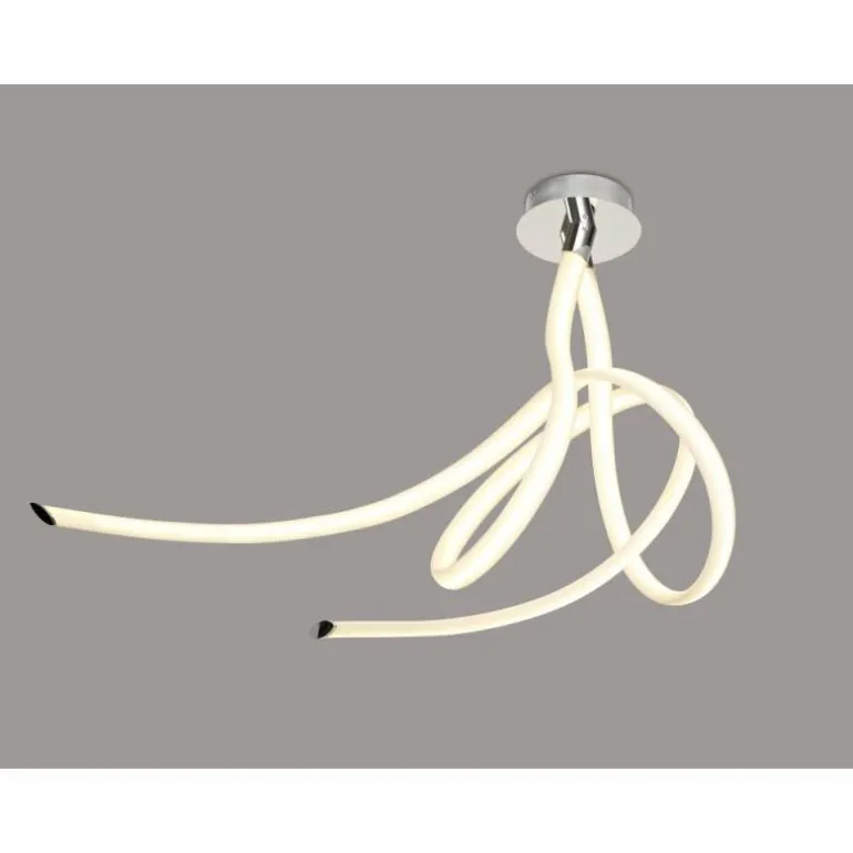 Plafonnier Mantra ARMONIA LED Chrome, Blanc, 1 lumière