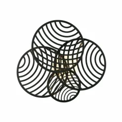 Plafonnier Mantra COLLAGE LED Noir, 1 lumière