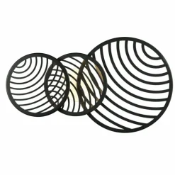 Plafonnier Mantra COLLAGE LED Noir, 1 lumière