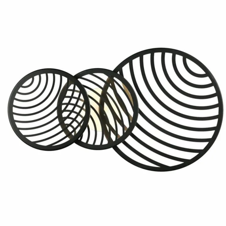 Plafonnier Mantra COLLAGE LED Noir, 1 lumière