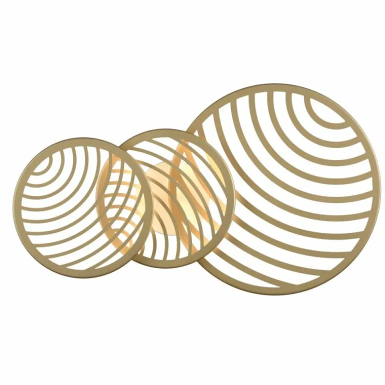 Plafonnier Mantra COLLAGE LED Or, 1 lumière