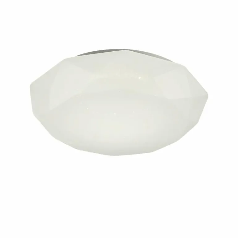 Plafonnier Mantra DIAMANTE LED Blanc, 1 lumière