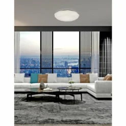 Plafonnier Mantra DIAMANTE SMART LED Blanc, 1 lumière, Télécommandes