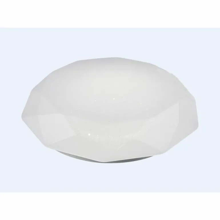 Plafonnier Mantra DIAMANTE SMART LED Blanc, 1 lumière, Télécommandes