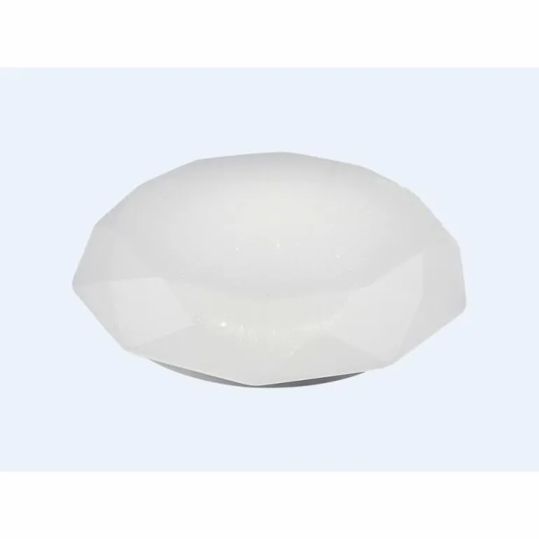 Plafonnier Mantra DIAMANTE SMART LED Blanc, 1 lumière, Télécommandes