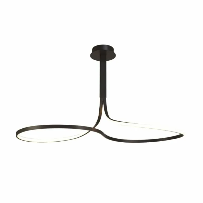 Plafonnier Mantra NUR LED Argenté, 1 lumière