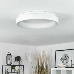 Plafonnier Maraya LED Blanc, 1 lumière, Télécommandes