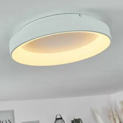 Plafonnier Maraya LED Blanc, 1 lumière, Télécommandes