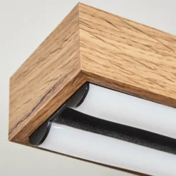 Plafonnier Maumela LED Noir, 1 lumière