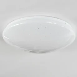 Plafonnier Melres LED Blanc, 1 lumière, Télécommandes