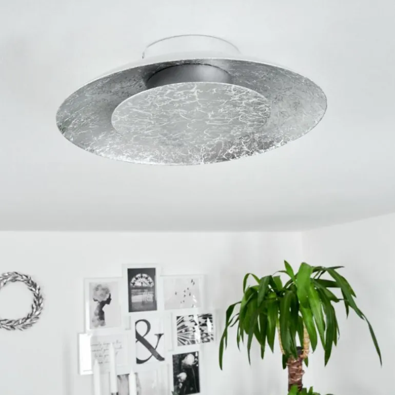 Plafonnier Merlo LED Argenté, 1 lumière