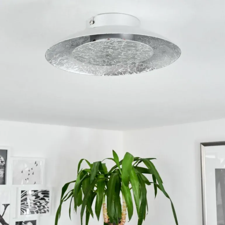 Plafonnier Merlo LED Argenté, 1 lumière