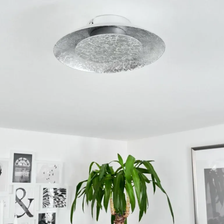 Plafonnier Merlo LED Argenté, 1 lumière