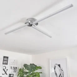 Plafonnier Mohlin LED Nickel mat, 3 lumières