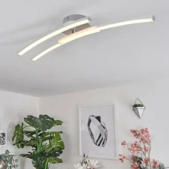 Plafonnier Mohlin LED Nickel mat, 3 lumières