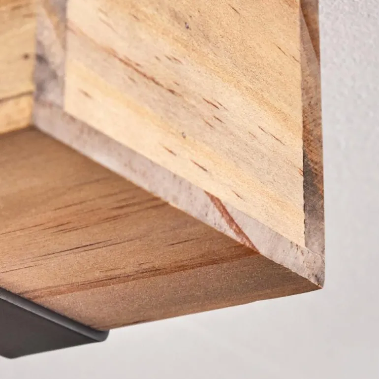 Plafonnier Montgomery Écru, Noir, 5 lumières