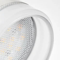 Plafonnier Morges LED Chrome, 2 lumières