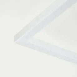 Plafonnier Moya LED Argenté, Blanc, 1 lumière