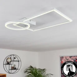 Plafonnier Moya LED Blanc, 1 lumière