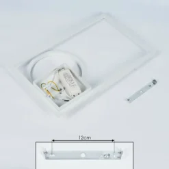 Plafonnier Moya LED Blanc, 1 lumière