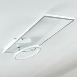 Plafonnier Moya LED Blanc, 1 lumière