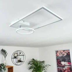 Plafonnier Moya LED Blanc, 1 lumière