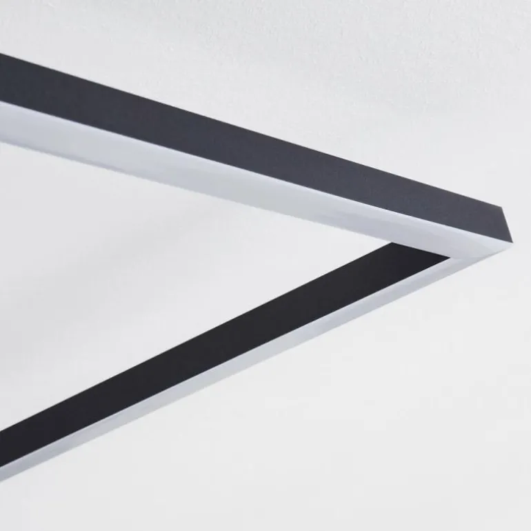 Plafonnier Moya LED Noir, 1 lumière