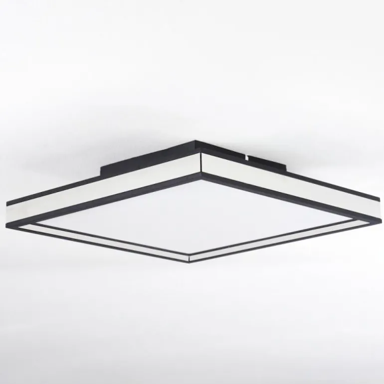 Plafonnier Nabbas LED Noir, 1 lumière