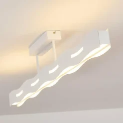 Plafonnier Nagold LED Blanc, 1 lumière