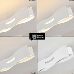 Plafonnier Nagold LED Blanc, 1 lumière