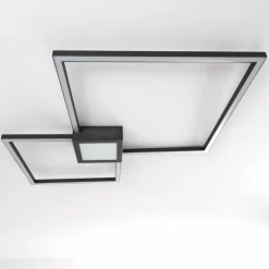 Plafonnier Narpes LED Anthracite, 1 lumière