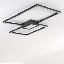 Plafonnier Narpes LED Anthracite, 1 lumière
