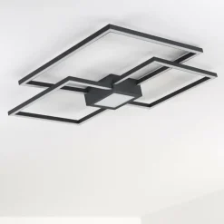 Plafonnier Narpes LED Anthracite, 1 lumière