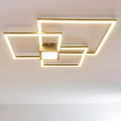 Plafonnier Narpes LED Anthracite, 1 lumière