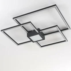 Plafonnier Narpes LED Anthracite, 1 lumière