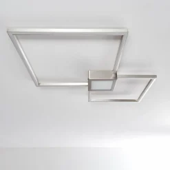 Plafonnier Narpes LED Nickel mat, 1 lumière