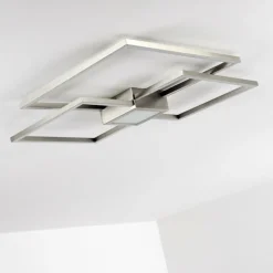 Plafonnier Narpes LED Nickel mat, 1 lumière