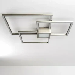 Plafonnier Narpes LED Nickel mat, 1 lumière