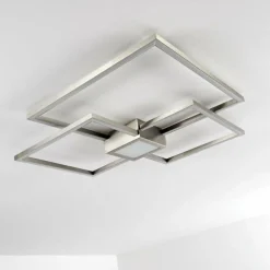 Plafonnier Narpes LED Nickel mat, 1 lumière
