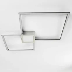 Plafonnier Narpes LED Nickel mat, 1 lumière