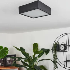 Plafonnier Netstal LED Anthracite, 1 lumière