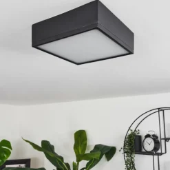 Plafonnier Netstal LED Anthracite, 1 lumière