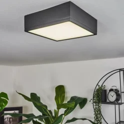 Plafonnier Netstal LED Anthracite, 1 lumière