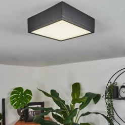 Plafonnier Netstal LED Anthracite, 1 lumière
