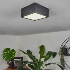 Plafonnier Netstal LED Anthracite, 1 lumière