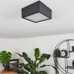 Plafonnier Netstal LED Anthracite, 1 lumière