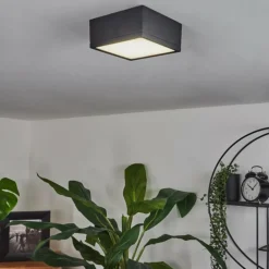 Plafonnier Netstal LED Anthracite, 1 lumière