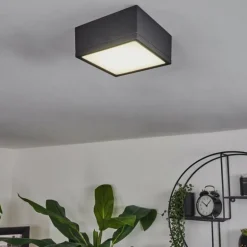 Plafonnier Netstal LED Anthracite, 1 lumière