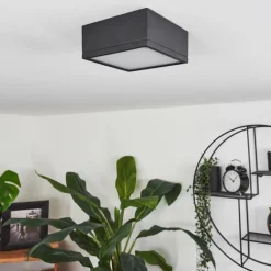 Plafonnier Netstal LED Anthracite, 1 lumière