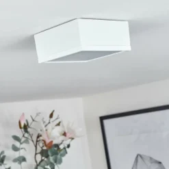 Plafonnier Netstal LED Blanc, 1 lumière